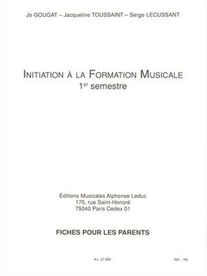 Initiation to Musical Studies (estudios) 1