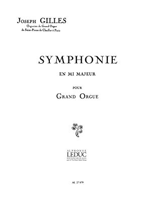 Symphonie (sinfonía) En Mi Majeur