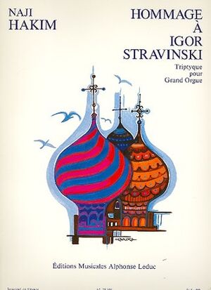 Hommage A Igor Stravinsky (Organ)