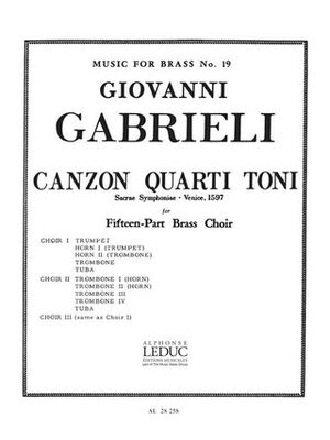 Giovanni Gabrieli: Canzon quarti Toni