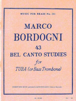 43 Bel Canto Studies ( Tuba/Bass Trombone )