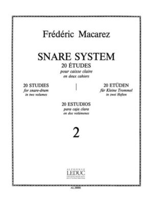 Snare System, 20 Studies for Snare Drum (Estudios Caja)