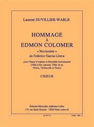 Hommage a Edmon Colomer Childrens Choir