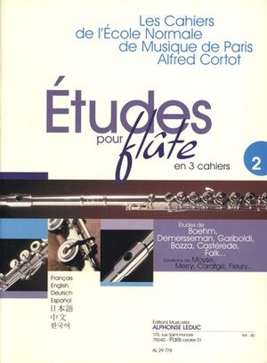 Etudes Pour Flute 2 (estudios flauta)