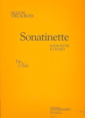 Sonatinette pour flte et piano