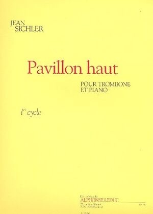 Pavillon haut (cycle 1) pour trombone (Trombón) et piano
