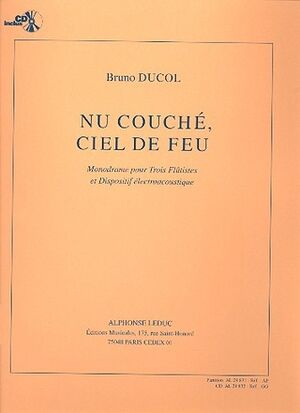 Nu Couche Ciel de Feu Op.32 Monodrame 3 Flutes (flautas)