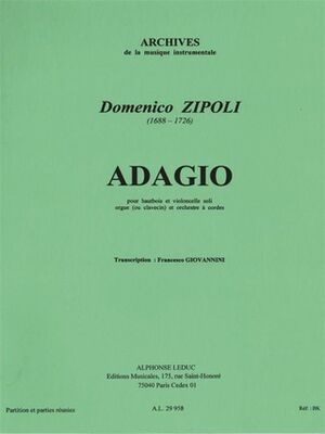 Adagio Per Oboe Cello Archi E Organo