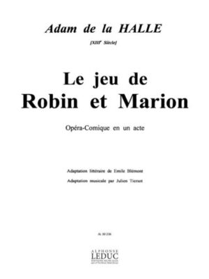 Jeu De Robin Et Marion