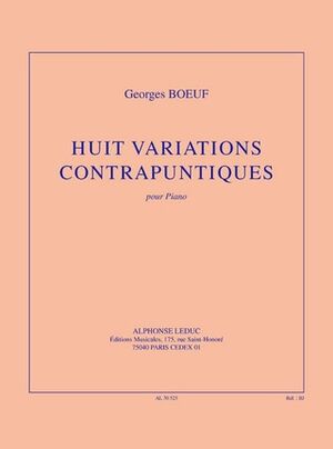 Huit variations contrapuntiques