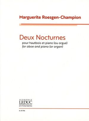 Deux Nocturnes For Oboe And Piano