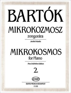 Mikrokosmos for piano 2 Piano