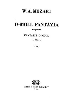 Fantasie d-Moll KV 397 Piano
