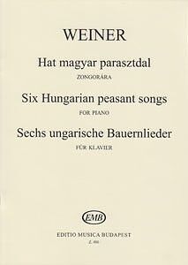 Ungarische Bauernlieder Op. 19 Serie 1 Piano