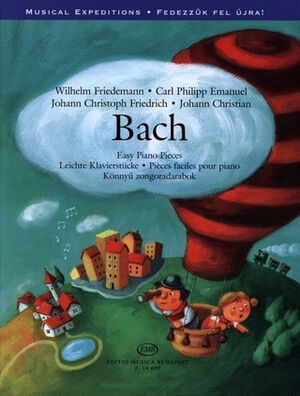 Leichte Klavierstcke 18 Werke von J.S.Bach, den Piano