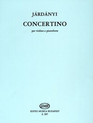 Concertino per violino e pianoforte Violin and Piano