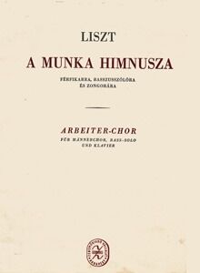 A Munka Himnusza Lower Voices and Accompaniment