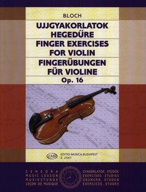 Fingerbungen op. 16 Violin