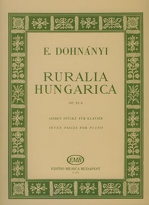 Ruralia Hungarica op. 32-a Piano