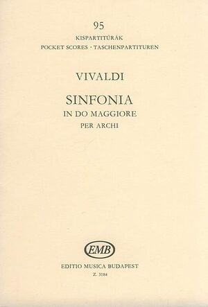 Sinfonia in do maggiore String Orchestra and Piano