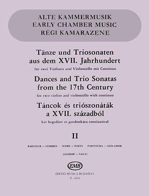 Tänze und Triosonaten (trio sonatas) aus dem 17.Jahrhundert II f String Orchestra and Piano