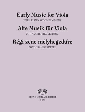 Early Music for Viola - Alte Musik fr Viola Viola and Piano
