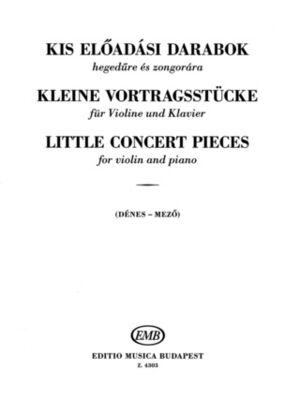 Kleine Vortragsstcke Violin and Piano