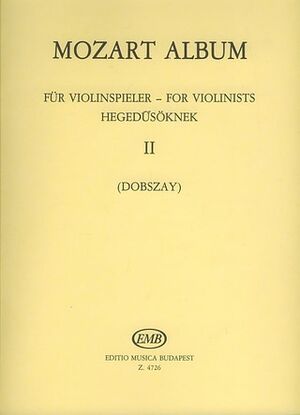 Album fr Violinspieler II Duos Violin Duet