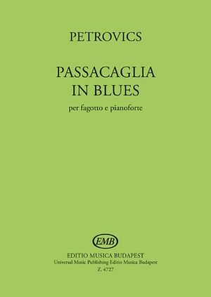 Passacaglia in Blues Bassoon (fagot) and Piano