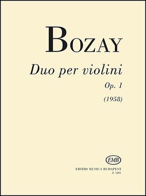 Duo Per Violini Op. 1 Violin Duet