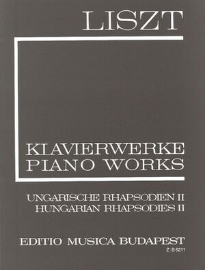 Ungarische Rhapsodien Band 2 Piano
