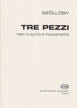 Tre Pezzi Flute (flauta) and Piano