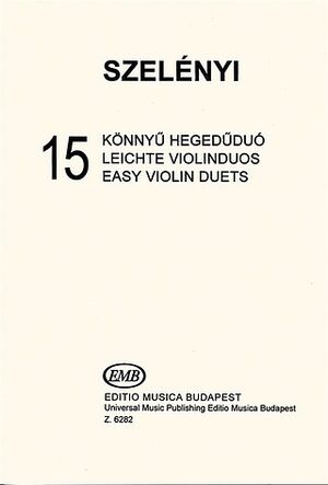 15 leichte Violinduos Violin Duet