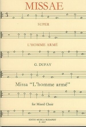 Missa L'homme arme fr gem. Chor Mixed Voices a Cappella