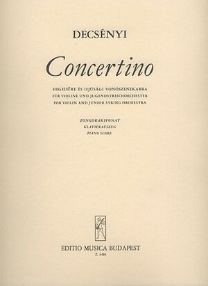 Concertino Violin and Piano