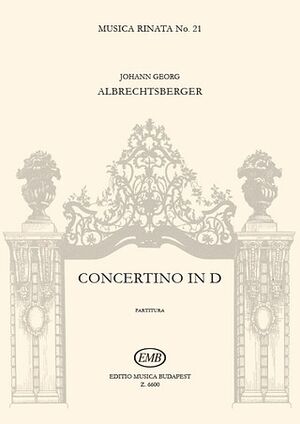 Concertino in D (1769) MR 21 per trombula (flauto) Flute (flauta) and Orchestra