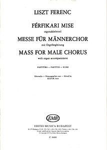 Messe Fr Mnnerchor Mit Orgelbegleitung Lower Voices and Accompaniment