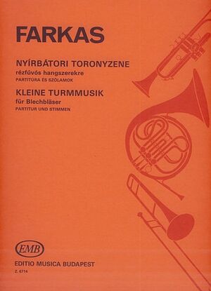 Kleine Turmmusik fr drei Trompeten, vier Hörner Brass Band (trompeta)