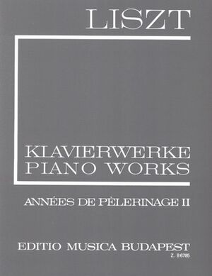 Annees de Pelerinage Band 2 (Italien) Piano
