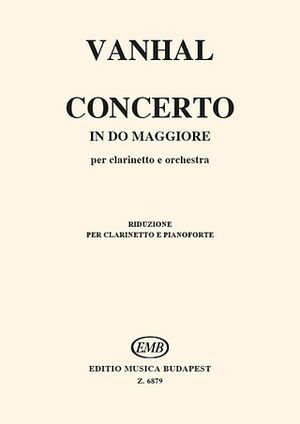 Konzert C-Dur Fr Klarinette Und Orchester Clarinet and Piano - Concierto