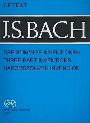Dreistimmige Inventionen (15 Sinfonien / sinfonías) BWV 787- Piano