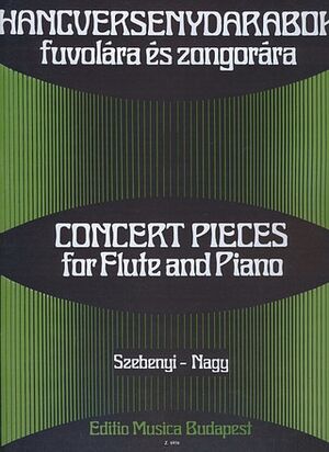 Konzertstcke Flute (concierto flauta) and Piano