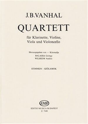 Quartet Clarinet and Strings
