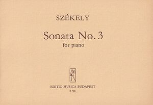 Sonate (sonata) Nr. 3 Piano