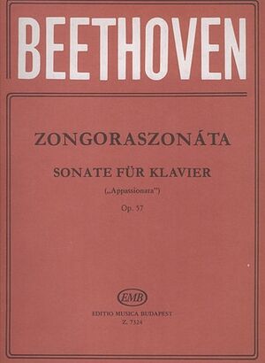 Klaviersonaten (sonatas piano) in Einzelausgaben (Weiner) op. 57 Piano