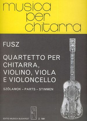 Quartetto op. 1 fr Gitarre, Violine, Viola und V Mixed Ensemble