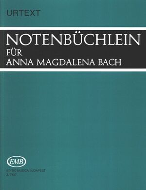 Notenbchlein fr Anna Magdalena Bach Piano