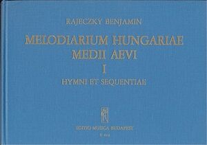 Melodiarium Hungariae Medii Aevi, I. Hymni et se Voice a Cappella