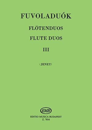 Flötenduos III 2 Flutes (flautas)