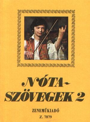 Nótaszövegek V2 Words of Hungarian Songs